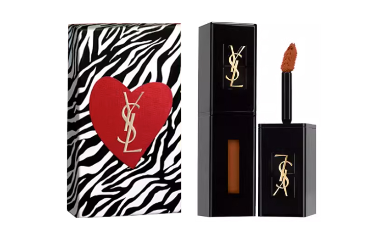 SAINT LAURENT Классический Black Tube Box лимитированная коллекция блеск для губ глянцевый тон 5,5 мл — фото 3
