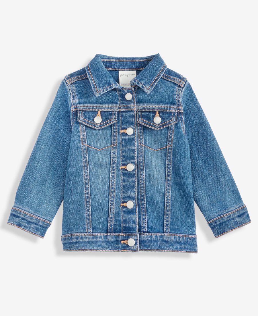 Детская джинсовая куртка для мальчиков First Impressions, Authentic Wash