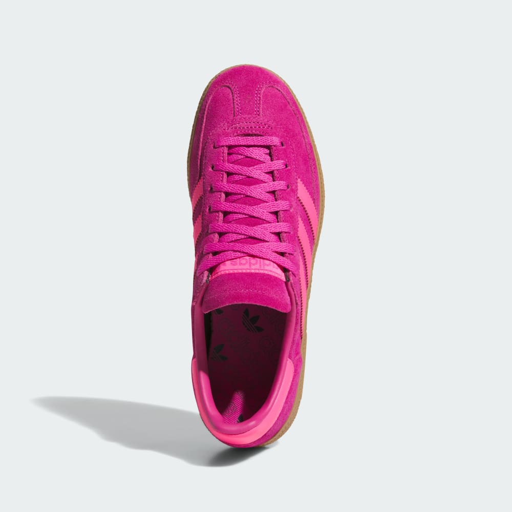 Кроссовки Adidas Handball Spezial Shoes, цвет Semi Lucid Fuchsia/Lucid Pink/Gold Metallic — фото 2
