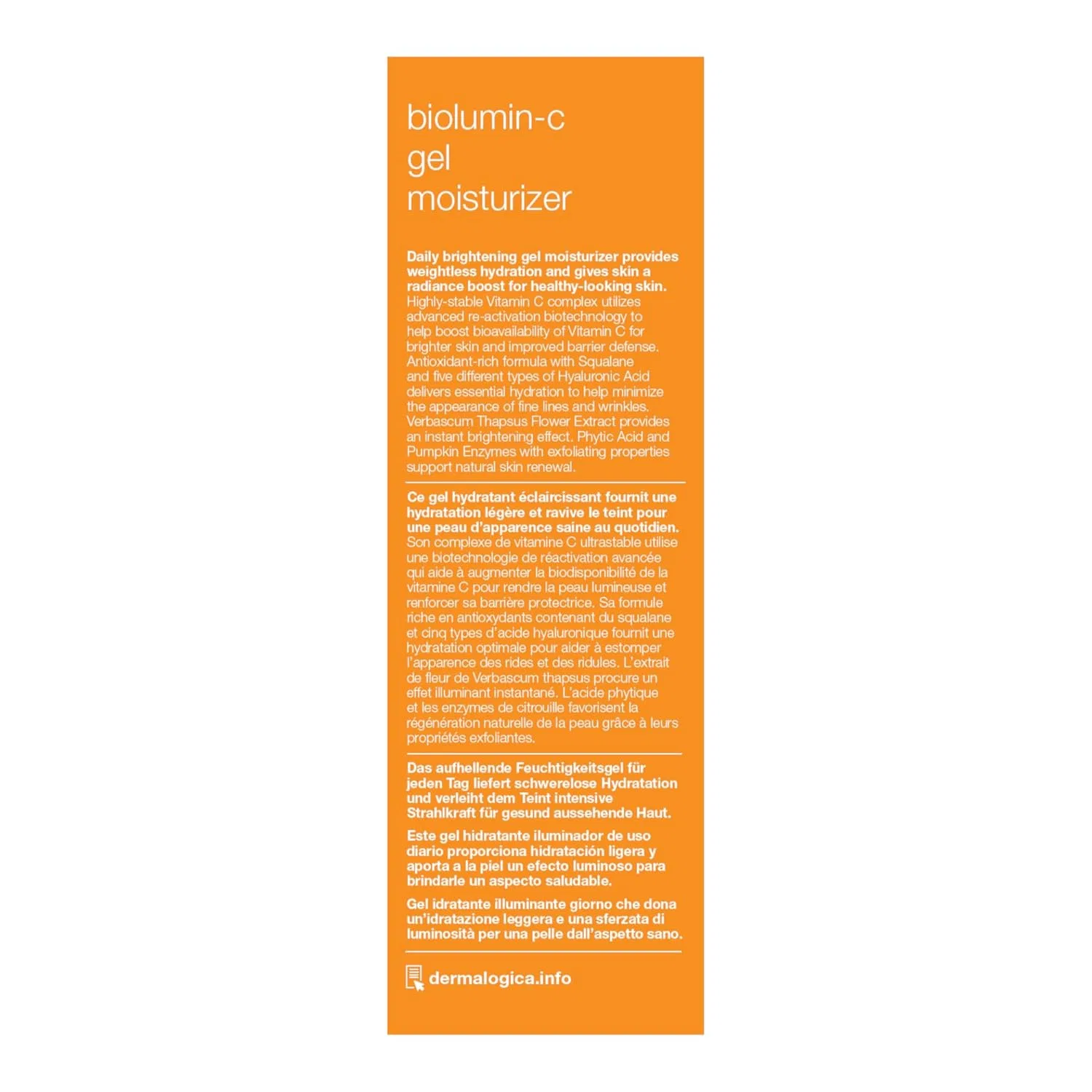 Гель-увлажнитель Dermalogica Biolumin-C 50 мл Dermalogica — фото 4