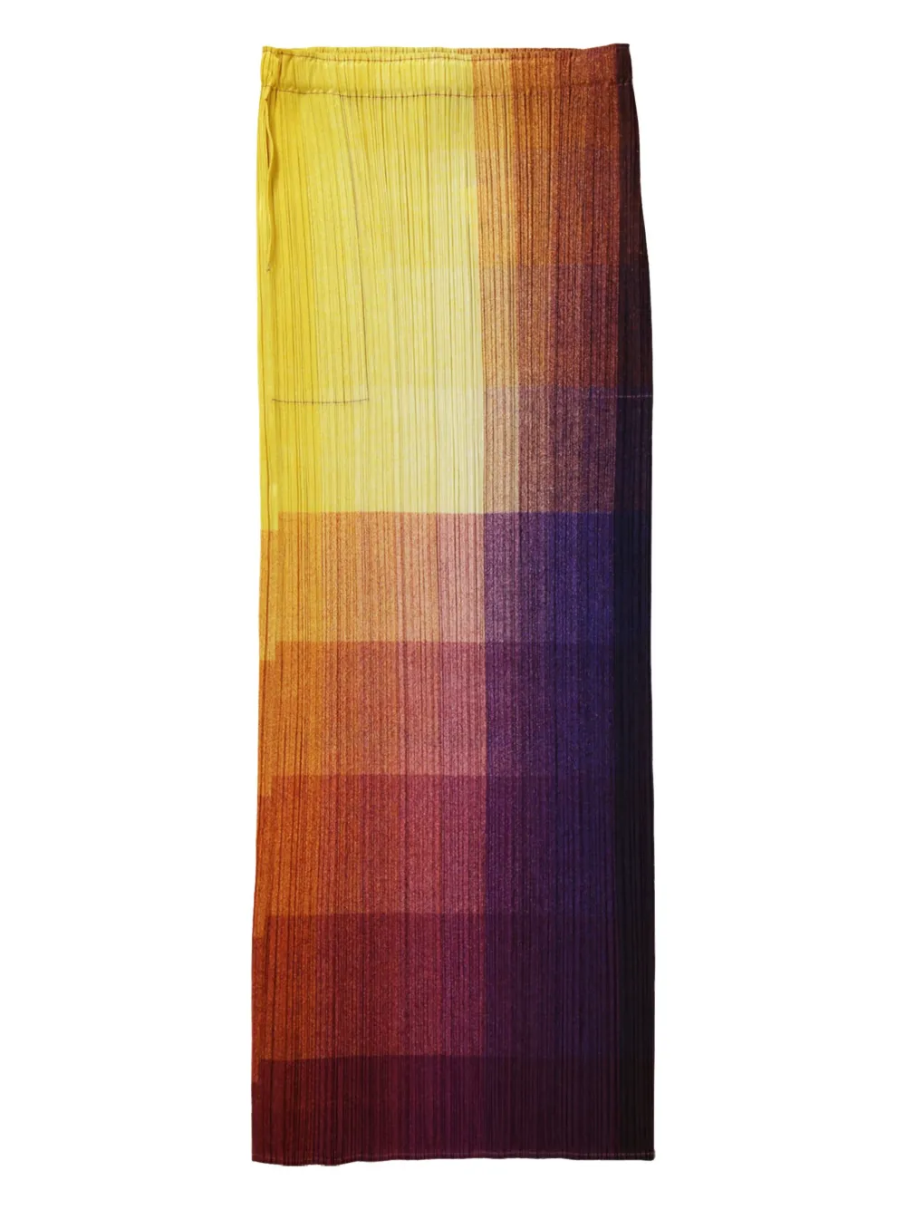 

Юбка Фотон Pleats Please Issey Miyake, желтый