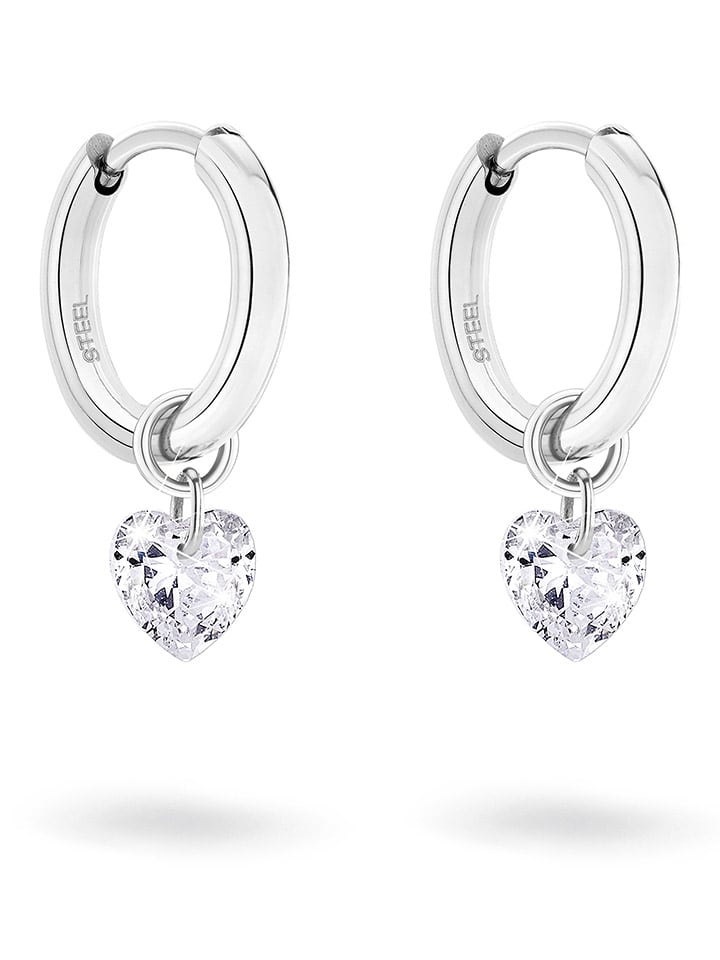 

Серьги-кольца с драгоценными камнями Tamaris