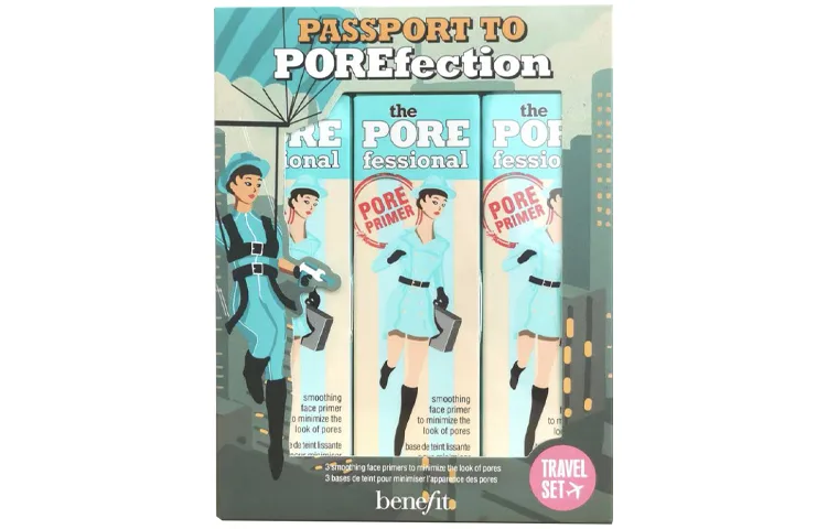 Benefit Набор из 3 кремов для лица для сужения пор и коррекции тона кожи, 22 мл, 22ml*3
