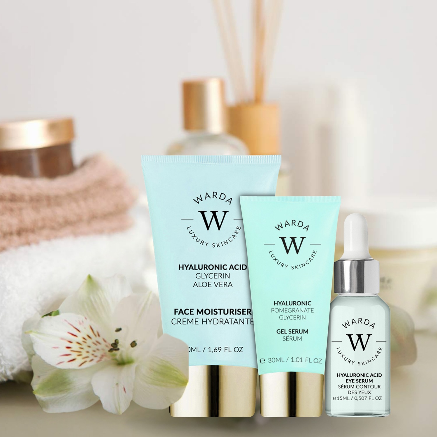 Набор Warda — Для лица vitamin c serum duo , количество 1 шт., 50 мл — фото 3