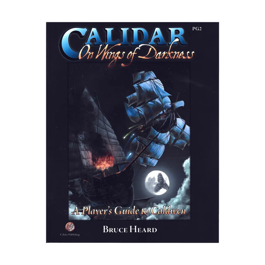 

On Wings of Darkness - A Player's Guide to Caldwen, Calidar, мягкая обложка