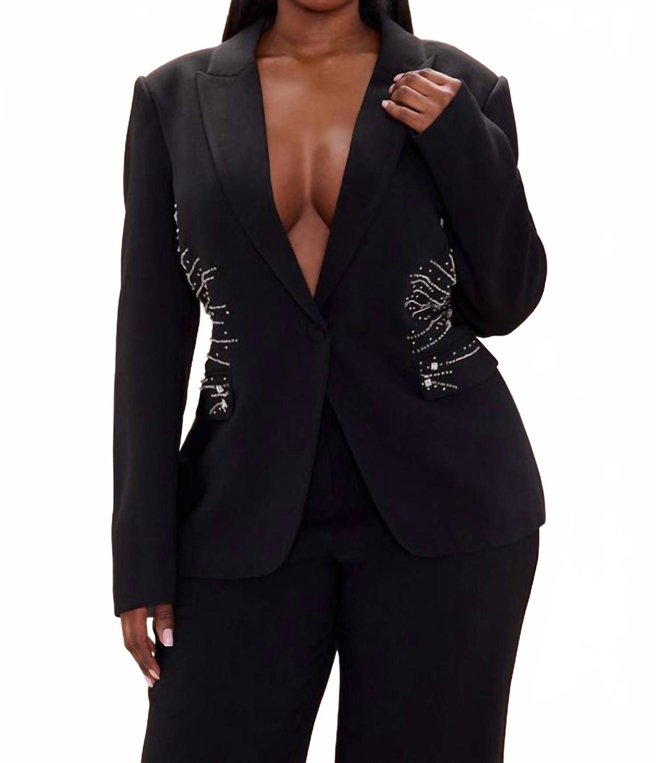 

AZI Куртка Дафны Стоун черного цвета