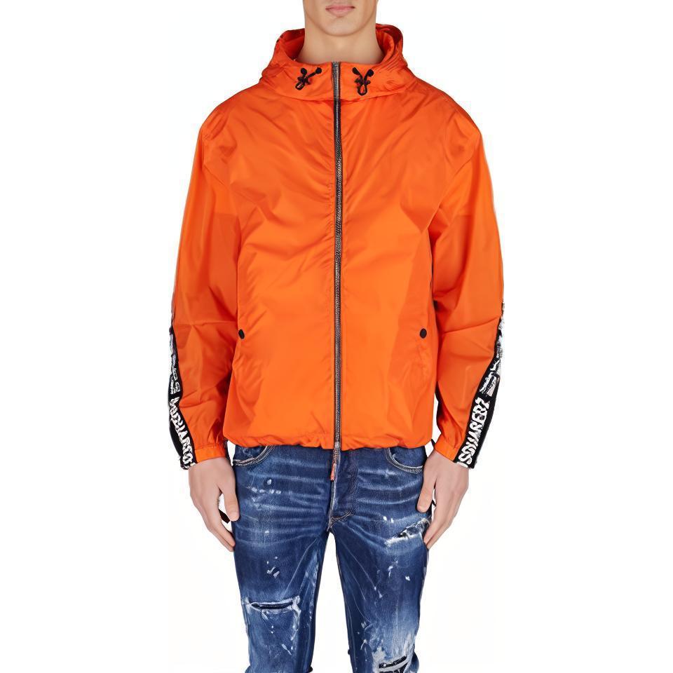 

DSQUARED 2 Оранжевая куртка мужская, Orange