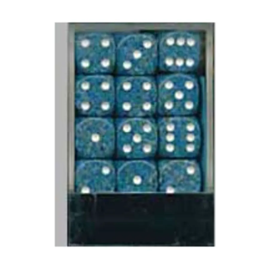 

d6 12мм Море (36), Dice - Speckled - d6 12mm (Chessex)