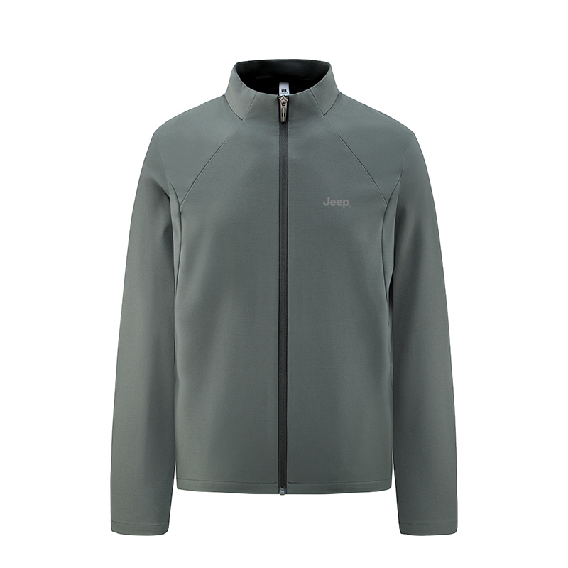 

Куртка Unisex Stand Collar Thin Soft Shell Jeep, jasper