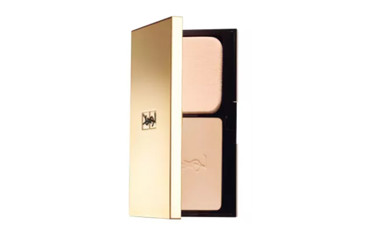SAINT LAURENT Пудра для лица Xinming Colored Silk Soft Pink Core, стойкая, не переносится, 9 г — фото 4