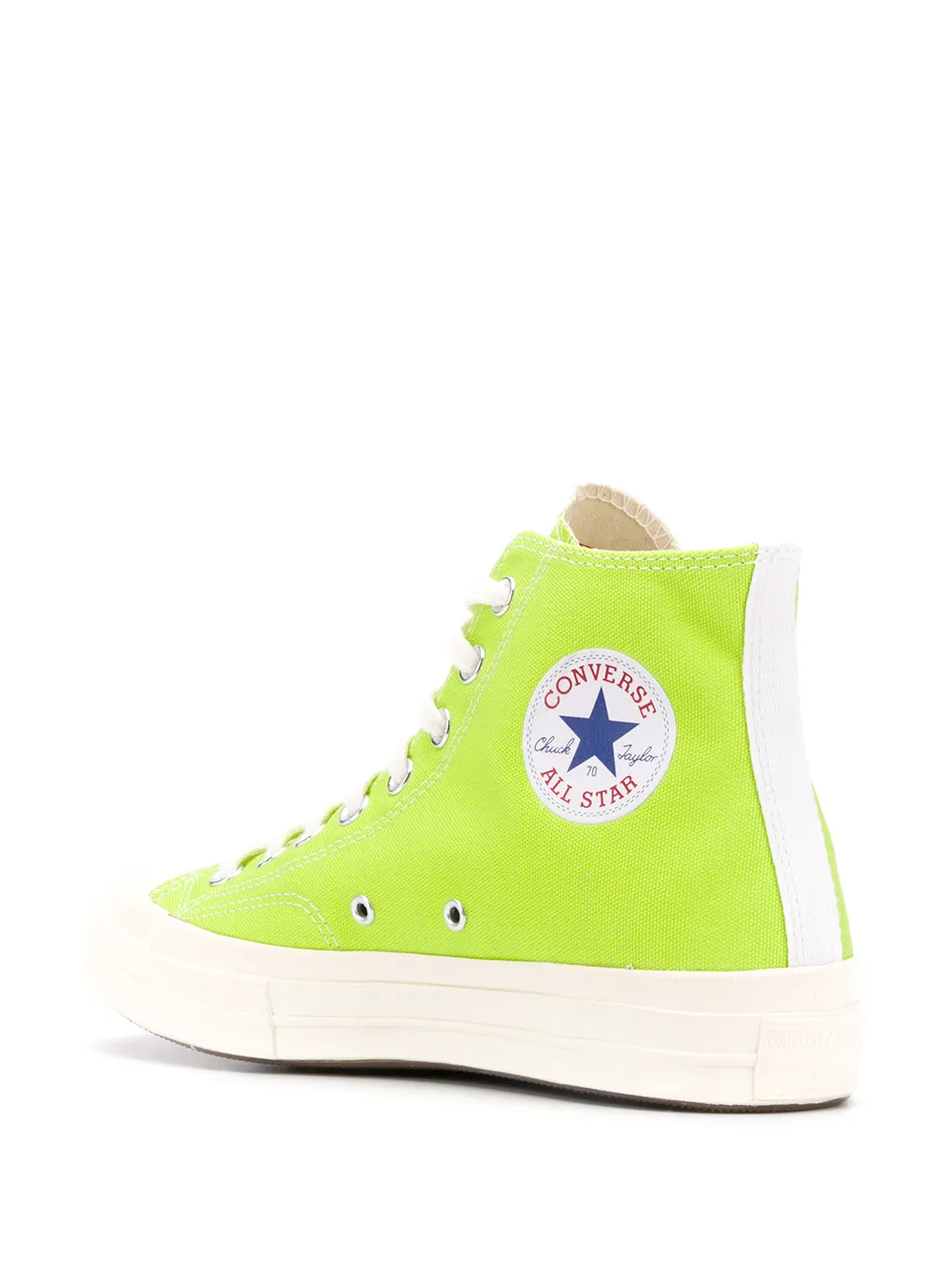 Кеды Chuck 70 из коллаборации с Converse Comme Des Garçons Play x Converse, зеленый — фото 3