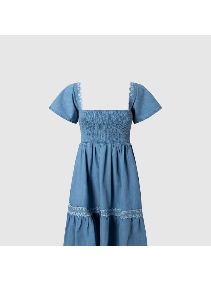 

Платье до колена Pepe Jeans Kleid, синий