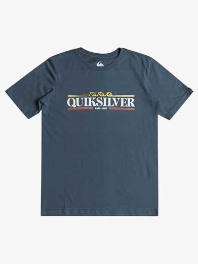 

Футболка Quiksilver GRADIENT LINE SS YTH, синий
