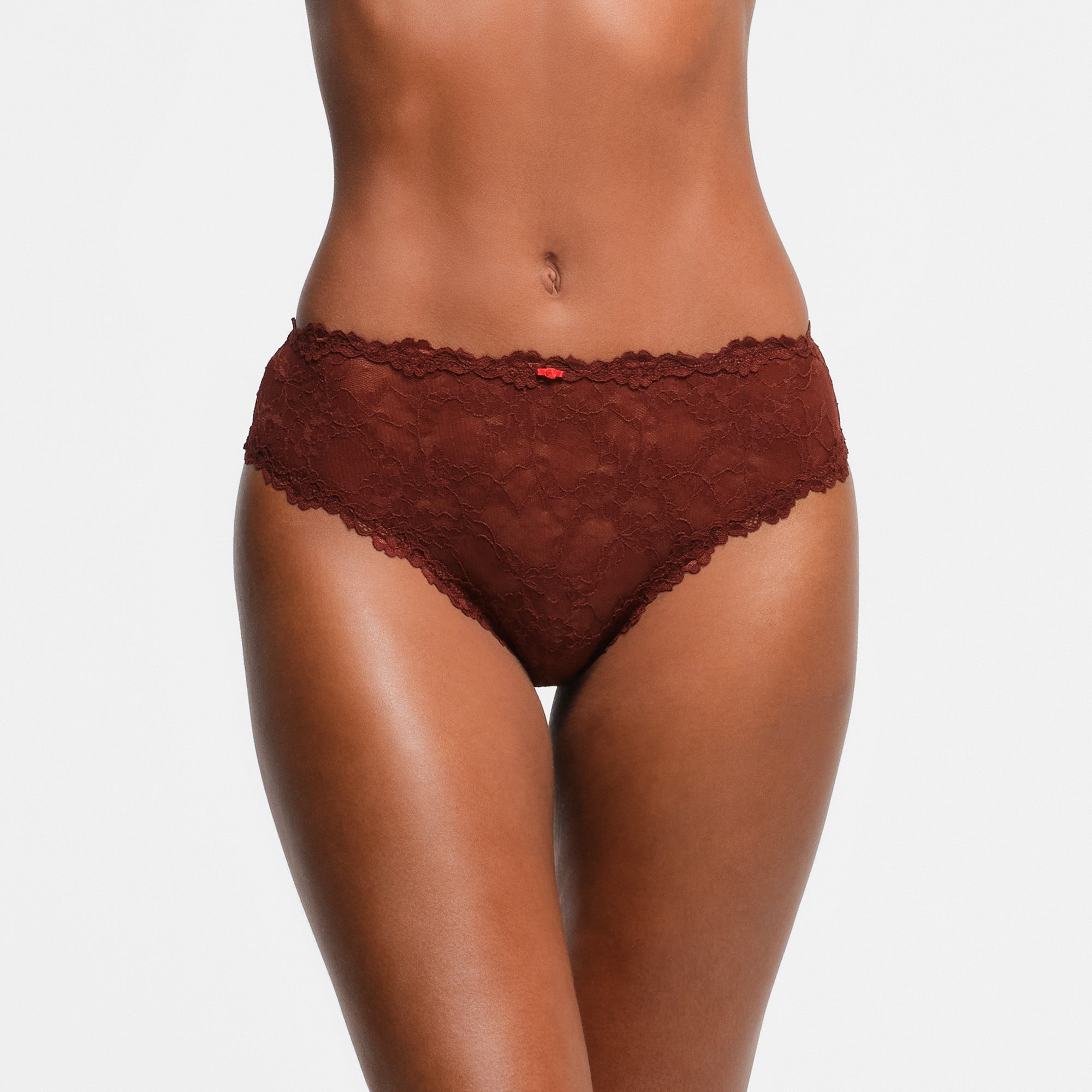 

Трусы SKIMS, цвет oxblood