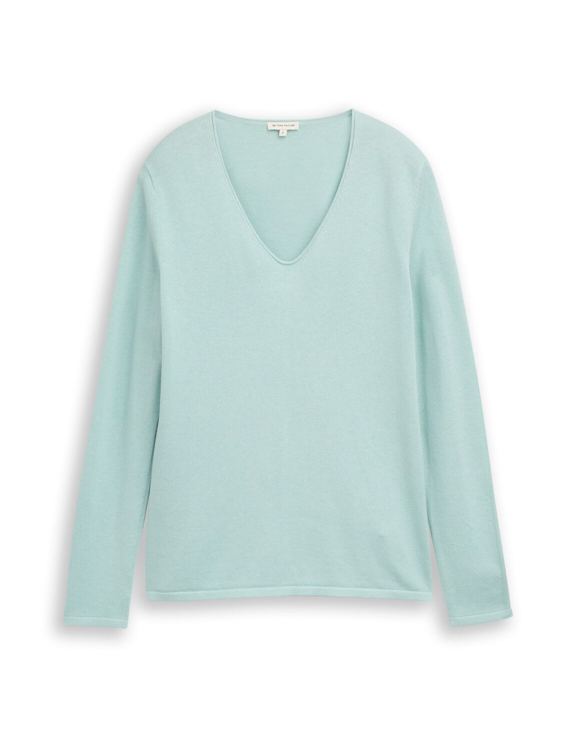 

TOM TAILOR Свитер в светло-голубом цвете