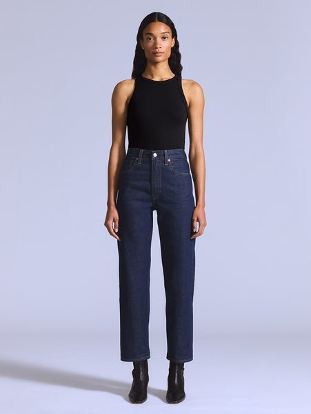 Джинсы BLUETAB Column, темно-синие, произведены в Японии Levi's, Dark Indigo - Flat Finish — фото 2