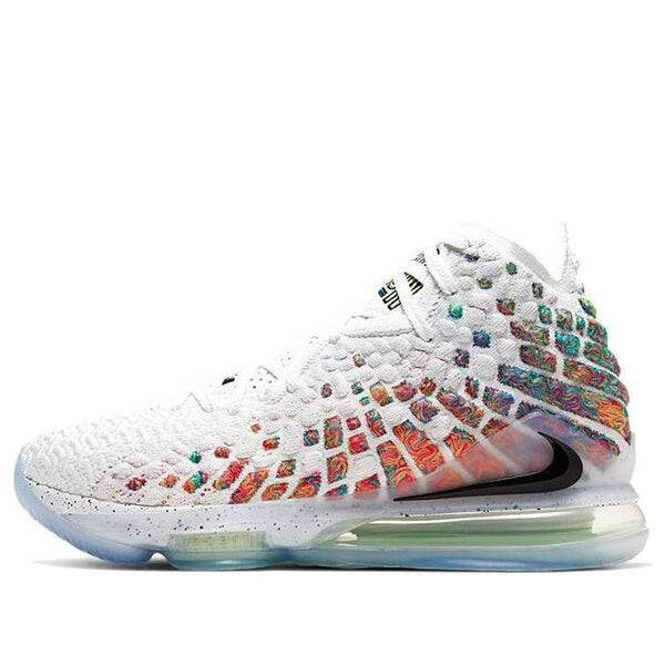 

Кроссовки lebron 17 'air command force' Nike, белый