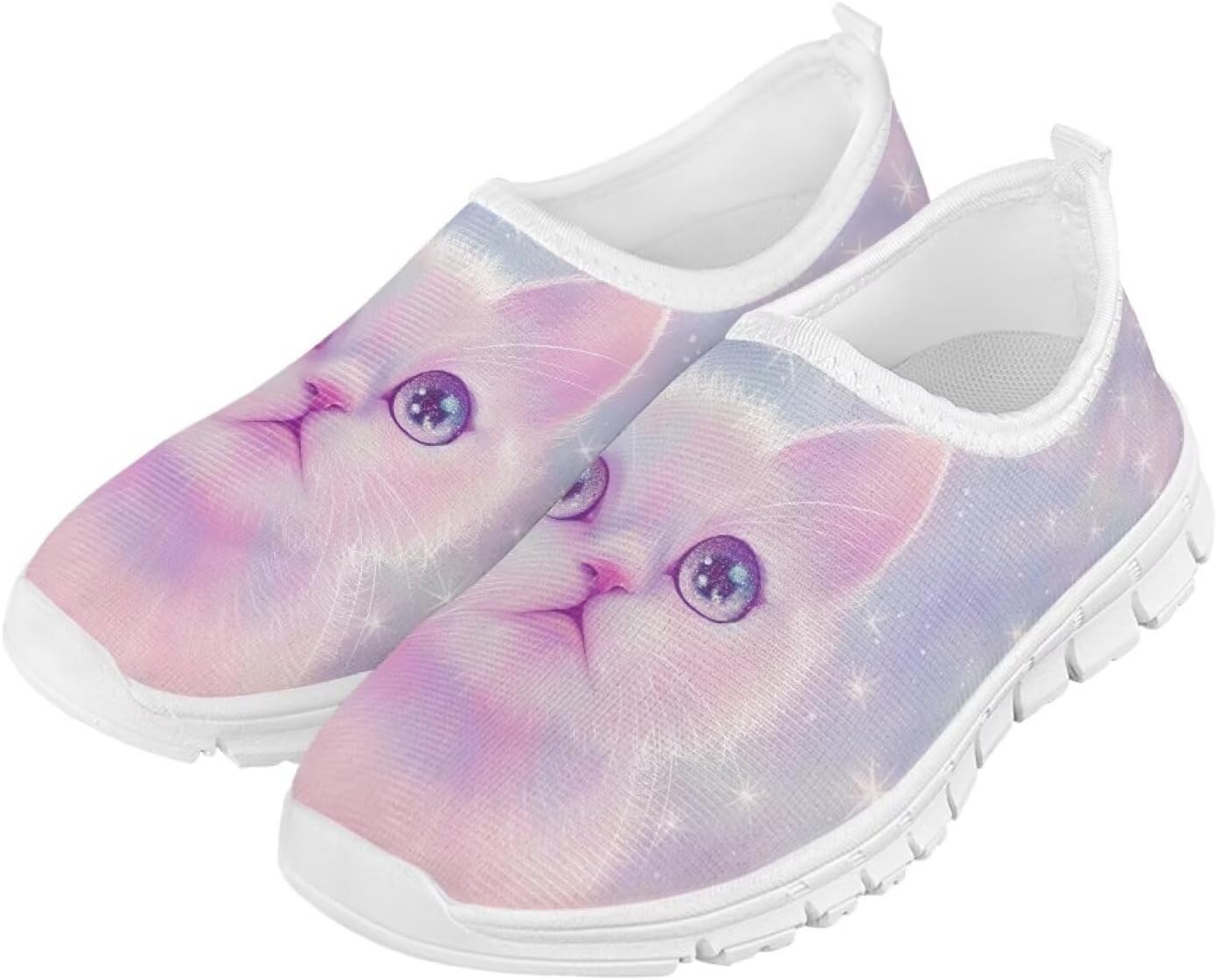 

Повседневные слипоны для улицы, легкие и удобные кроссовки для тенниса для мальчиков и девочек, эластичная мягкая обувь для ходьбы и тренировок, размер US 11-15, белая подошва Vuriqeby