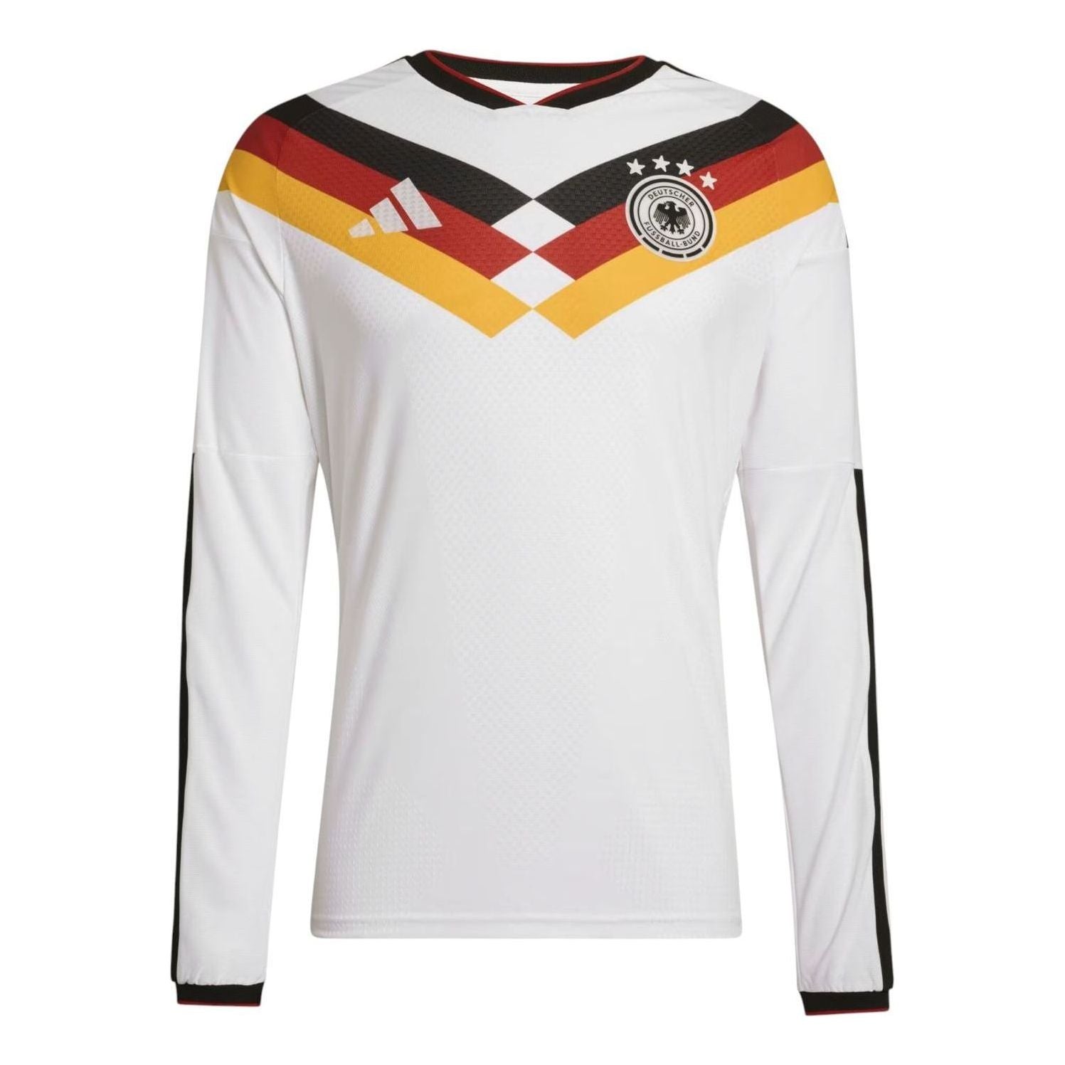 

Футболка Adidas Germany 26 Home Authentic с длинным рукавом, белая, модель