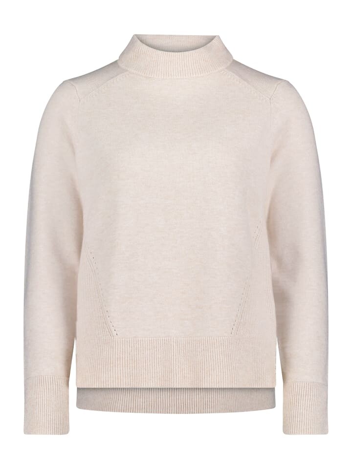 

Пуловер Betty Barclay Feinstrickpullover mit Rippenstruktur, бежевый