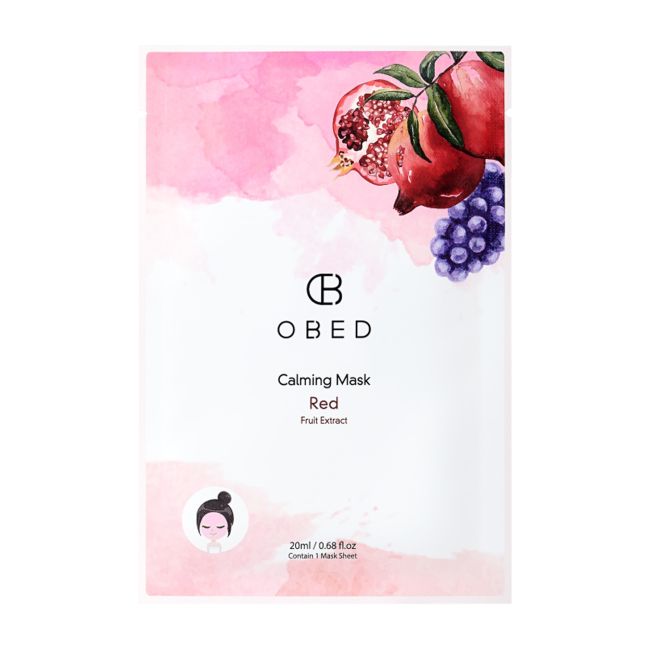 

Успокаивающая красная маска для лица Obed, 20 мл