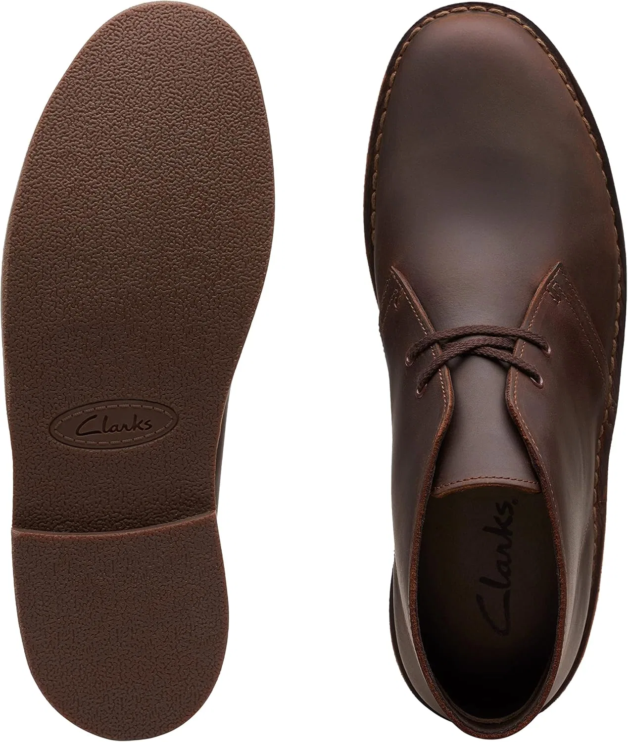 Мужские ботинки Clarks Bus Hacre 2 Desert Boots, Dark Brown — фото 4