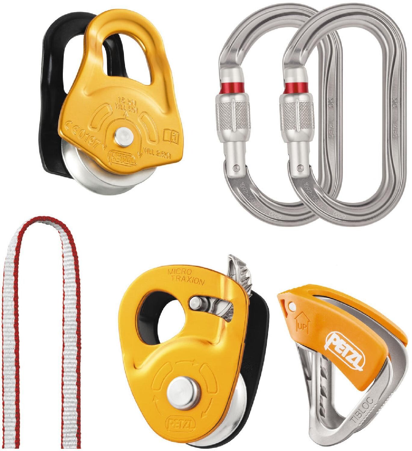 

Спасательный комплект из трещины Petzl
