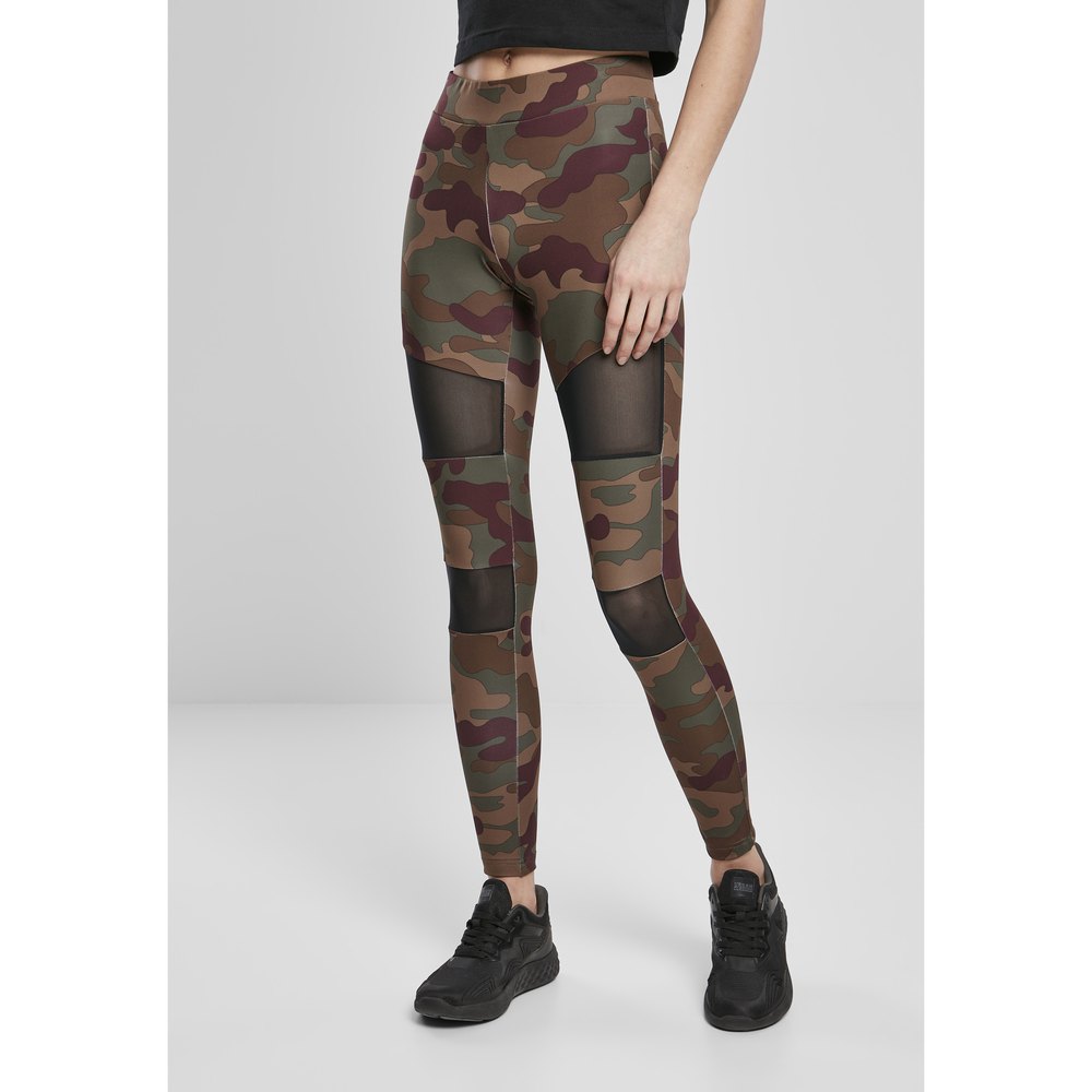 

Леггинсы Urban Classics Camo Tech Mesh, коричневый