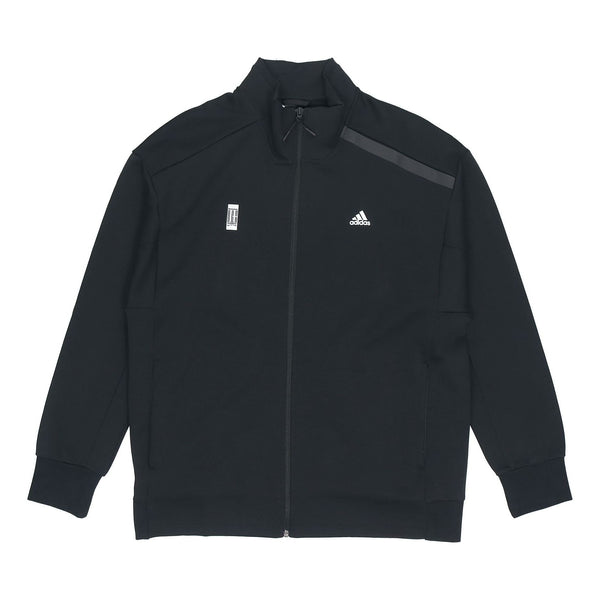 

Куртка adidas Wj Tt Swt Casual Sports Stand Collar Jacket Black, черный