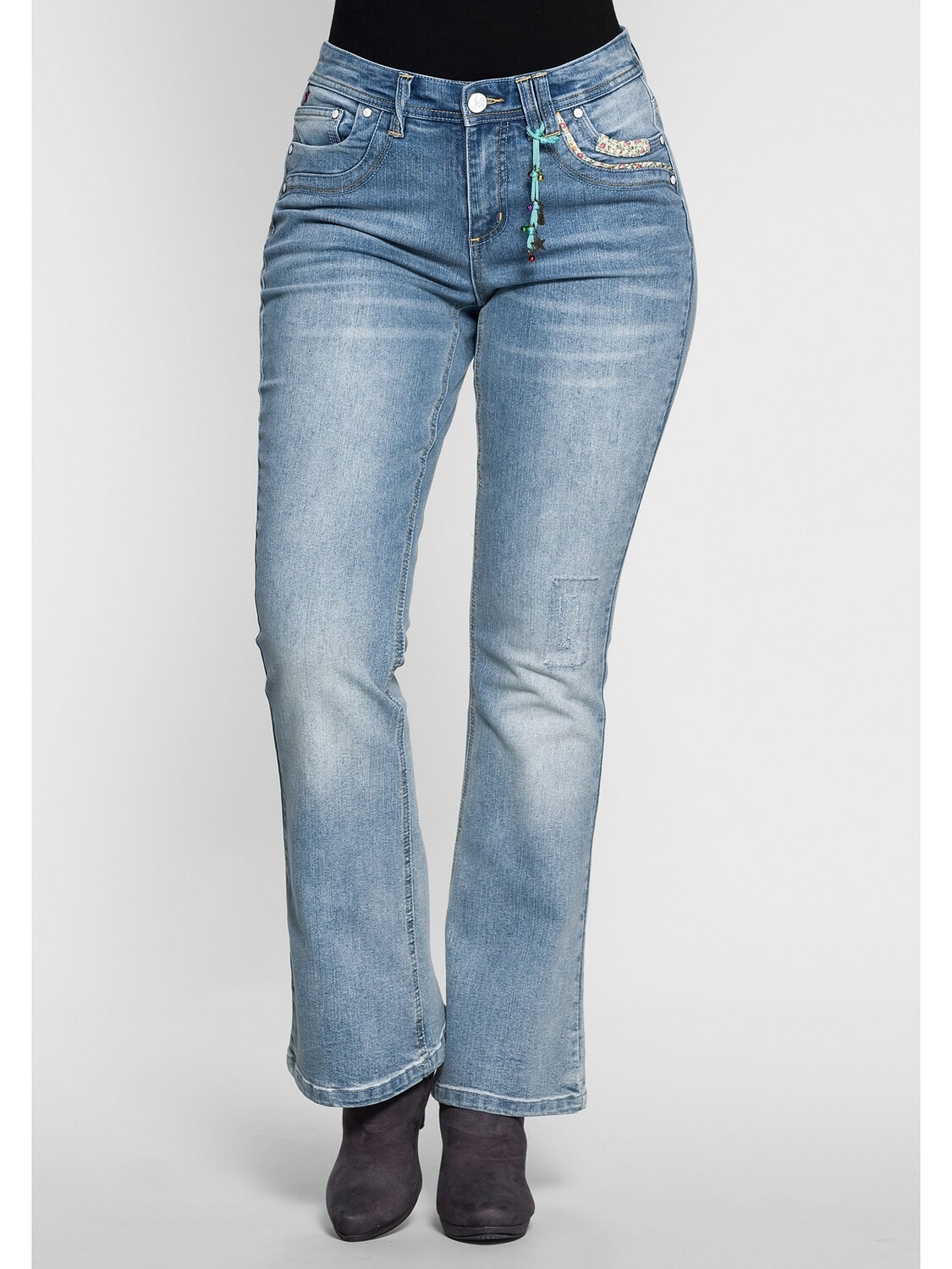 

Джинсы sheego by Joe Browns, цвет light blue Denim