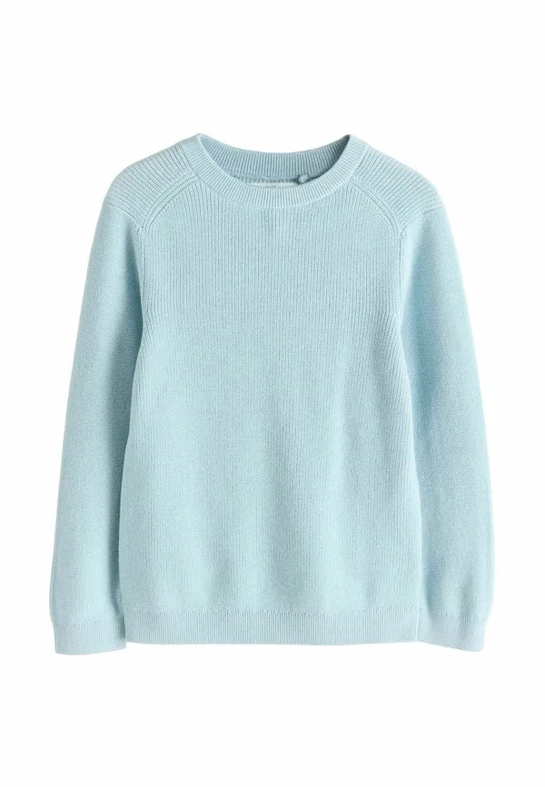 Свитер с круглым вырезом, стандартного кроя Next, Light Blue