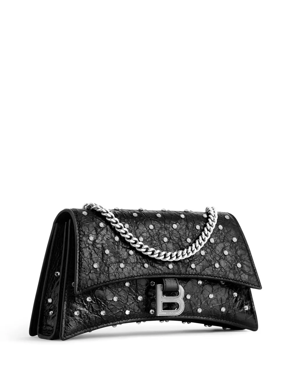 Маленькая сумка на плечо Crush BALENCIAGA, черный — фото 4