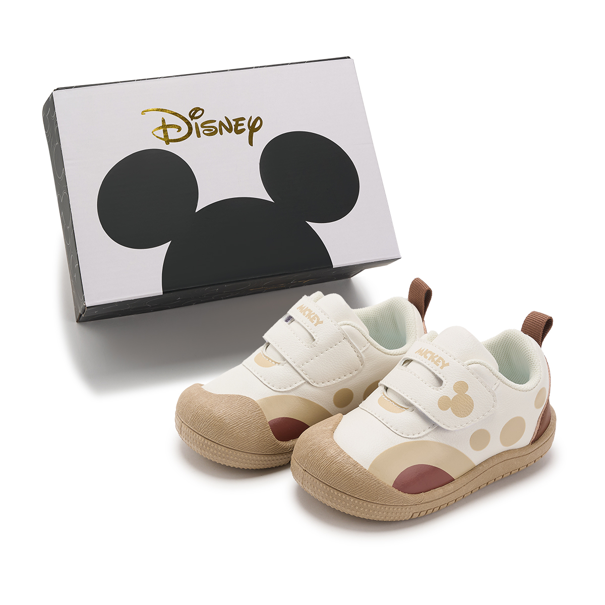 Кроссовки детские Микки для детей 3-7 лет Disney, розовый — фото 2