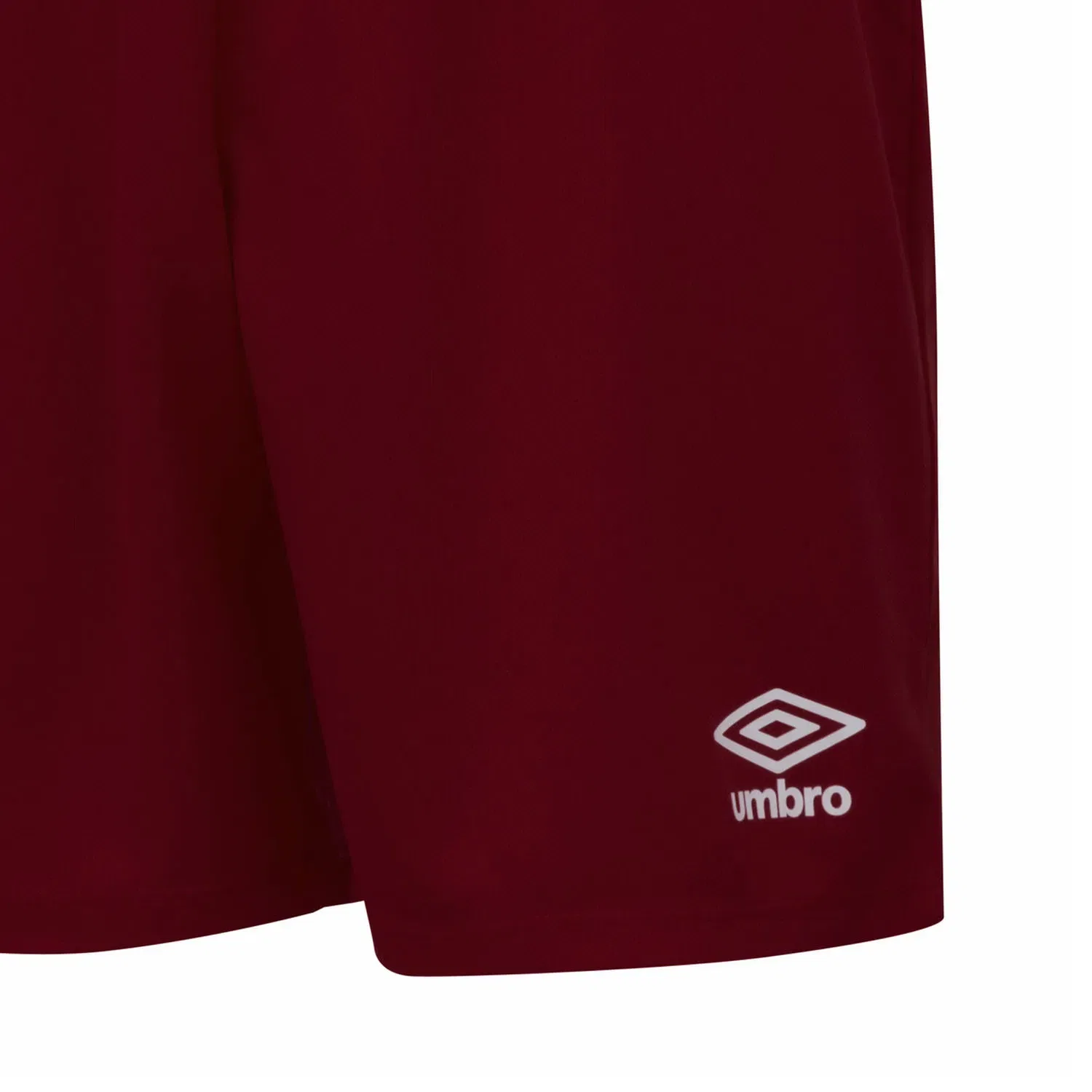 Шорты для плавания с логотипом Umbro, бордовый — фото 3
