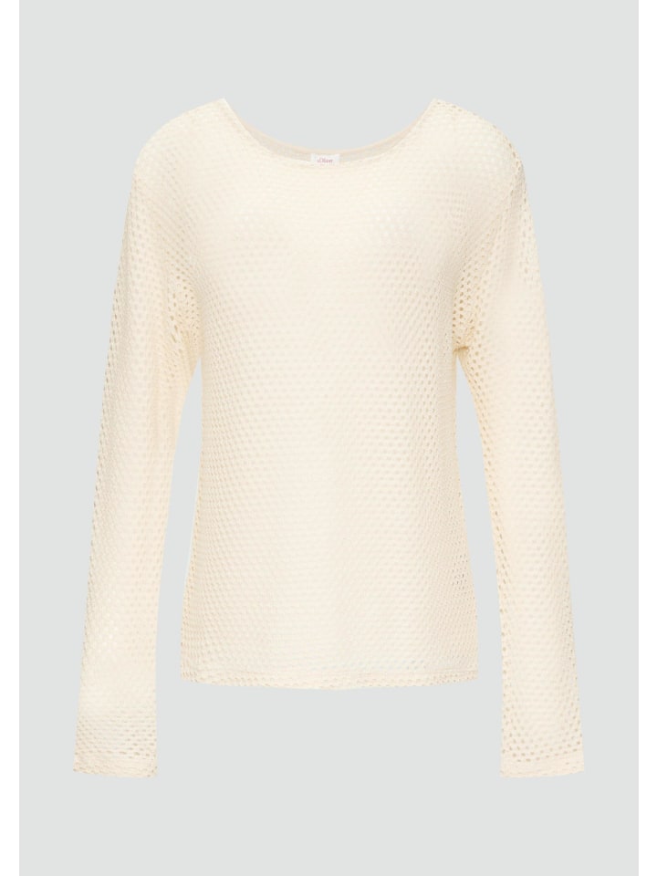 

s.Oliver Лонгслив цвета 8105_бежевый