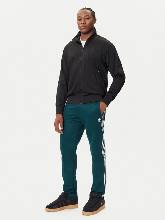 Джоггеры slim fit adicolor Classics Beckenbauer JY1275 Adidas, зелёный — фото 2