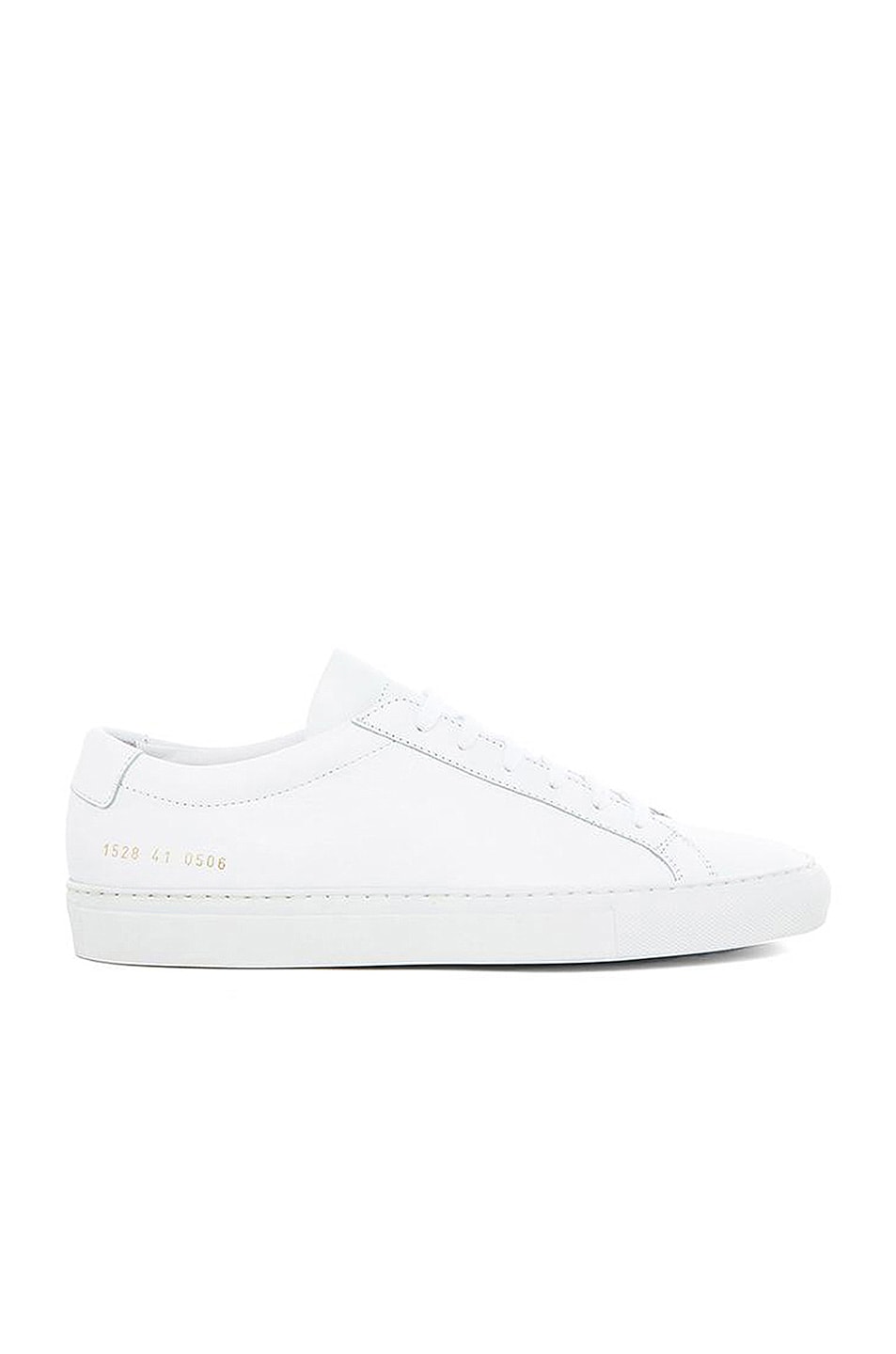 

Оригинальные кожаные кроссовки Achilles Low Common Projects, White