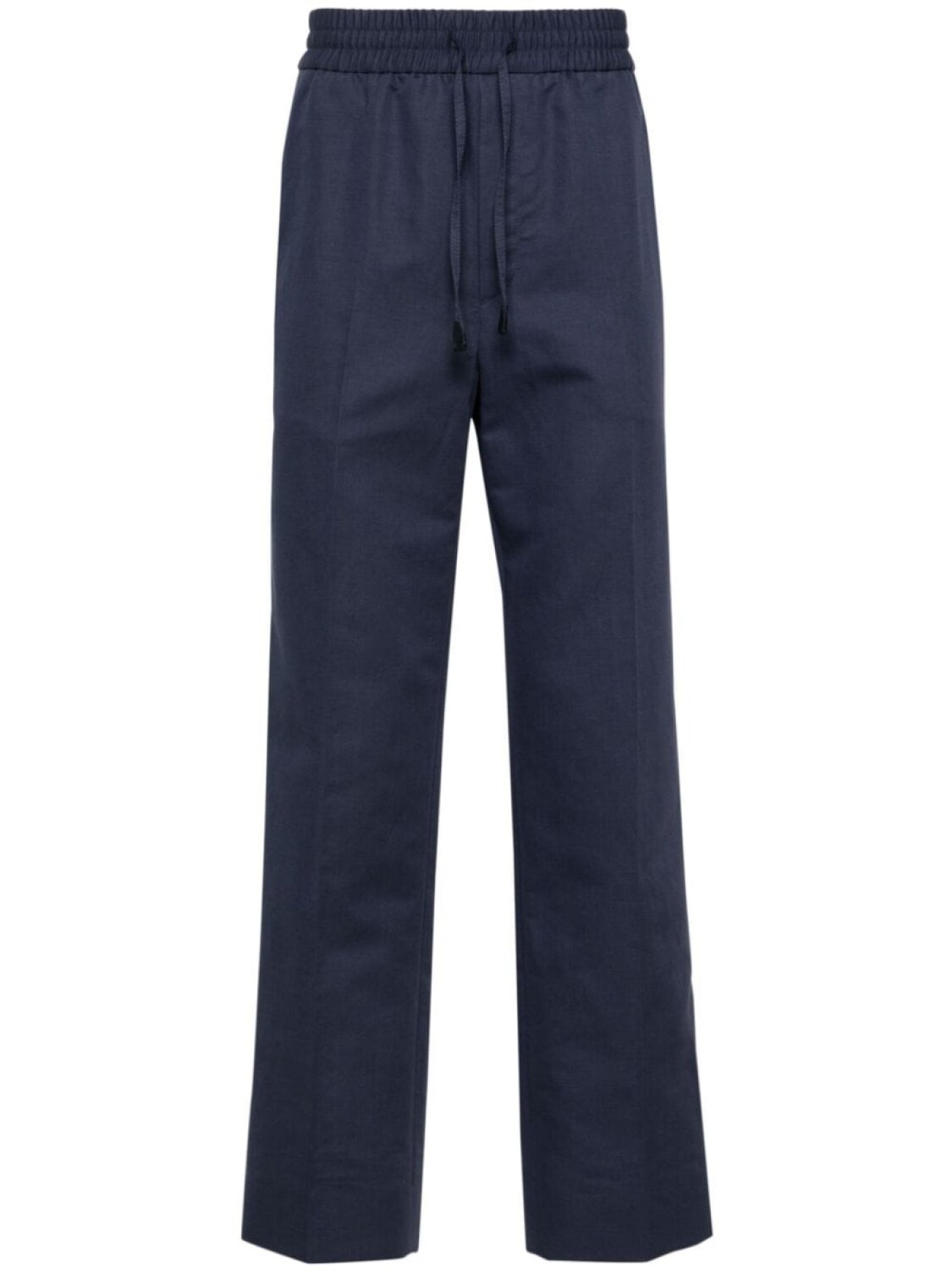

Brioni зауженные брюки средней посадки, синий