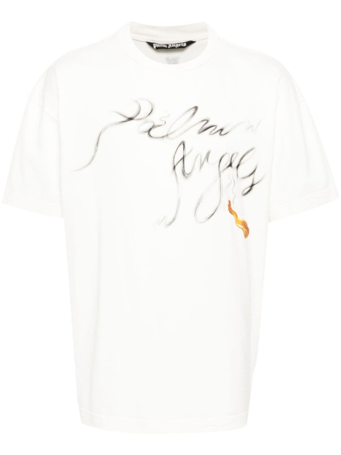 

Palm Angels футболка Foggy с логотипом, белый
