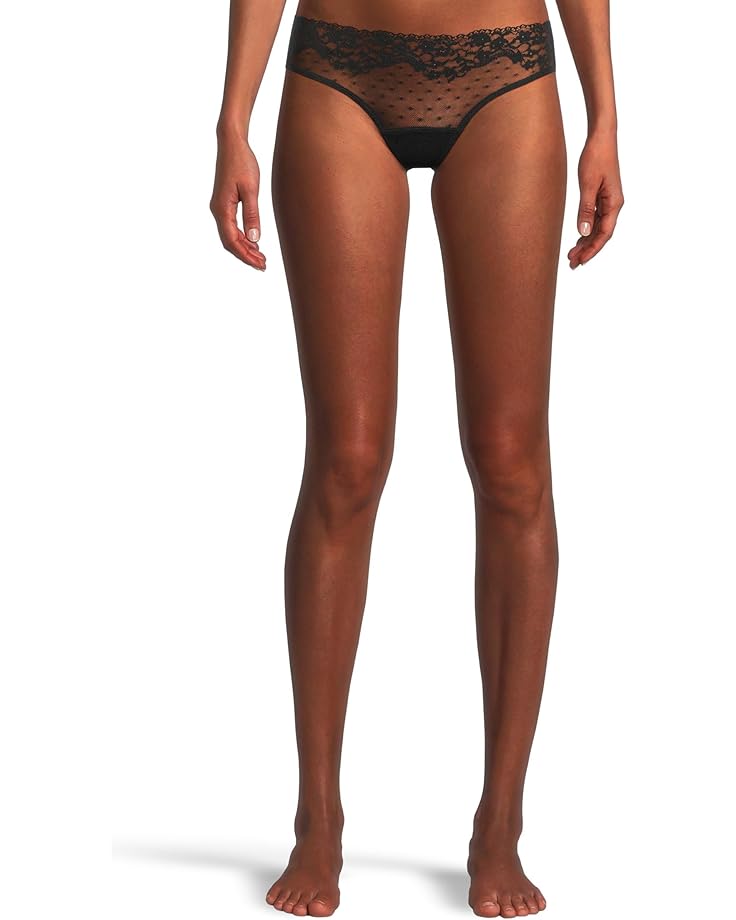 

Стринги Commando Double Take Lace Thongs, черный