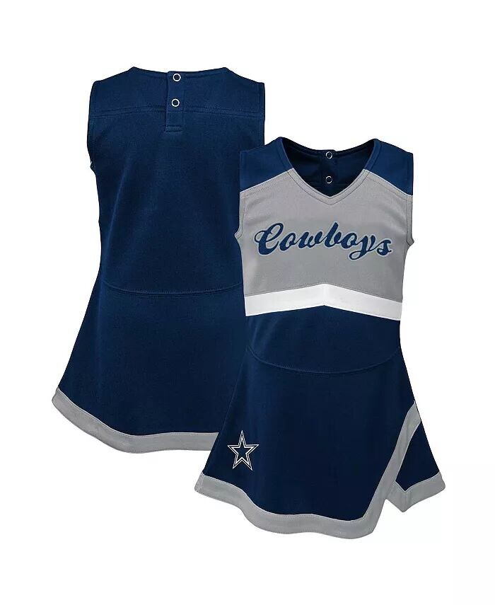 

Платье-джемпер для девочек в морском стиле Dallas Cowboys Cheer Captain Outerstuff