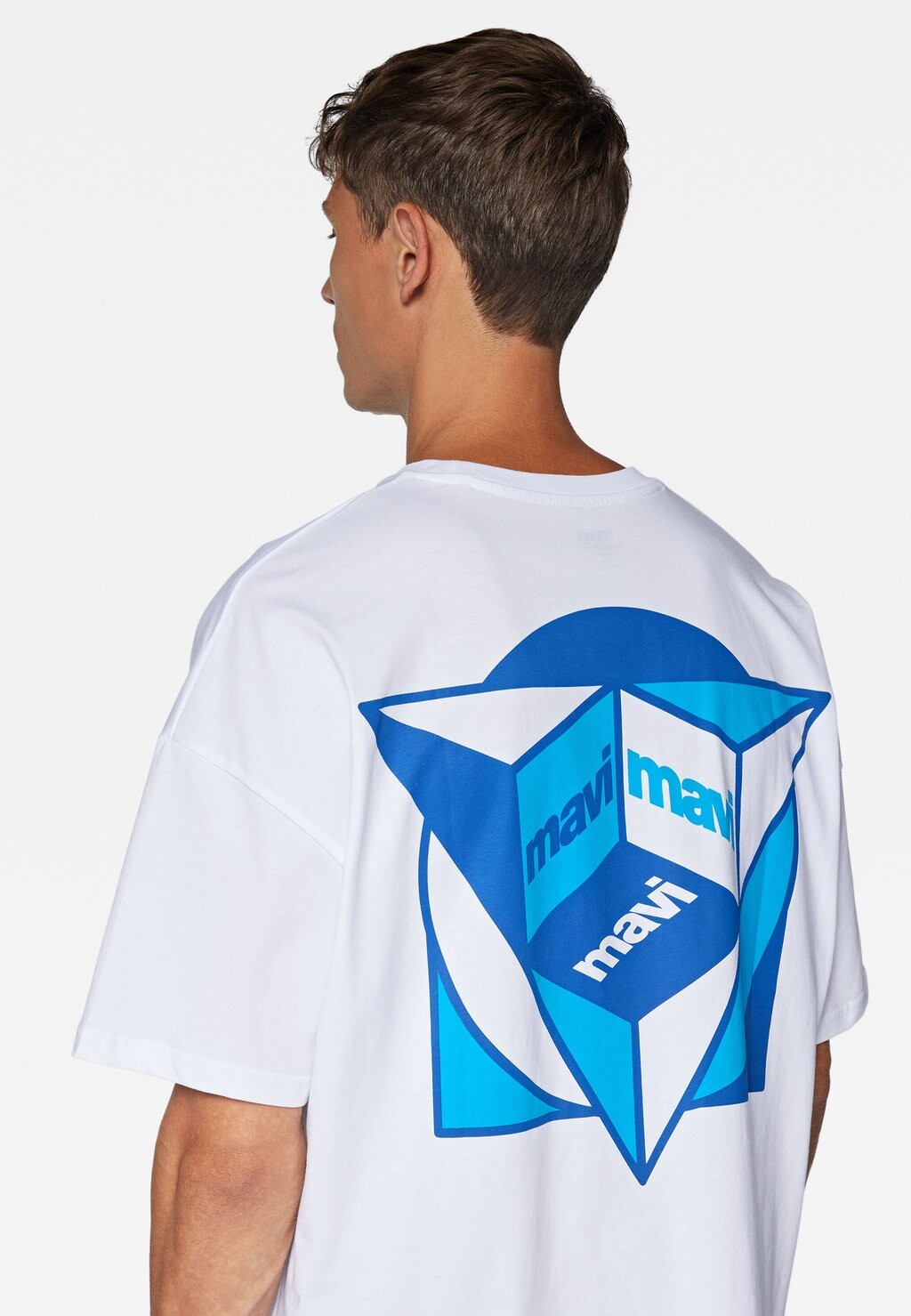 

Футболка с принтом KURZARM LOGO Mavi, белый
