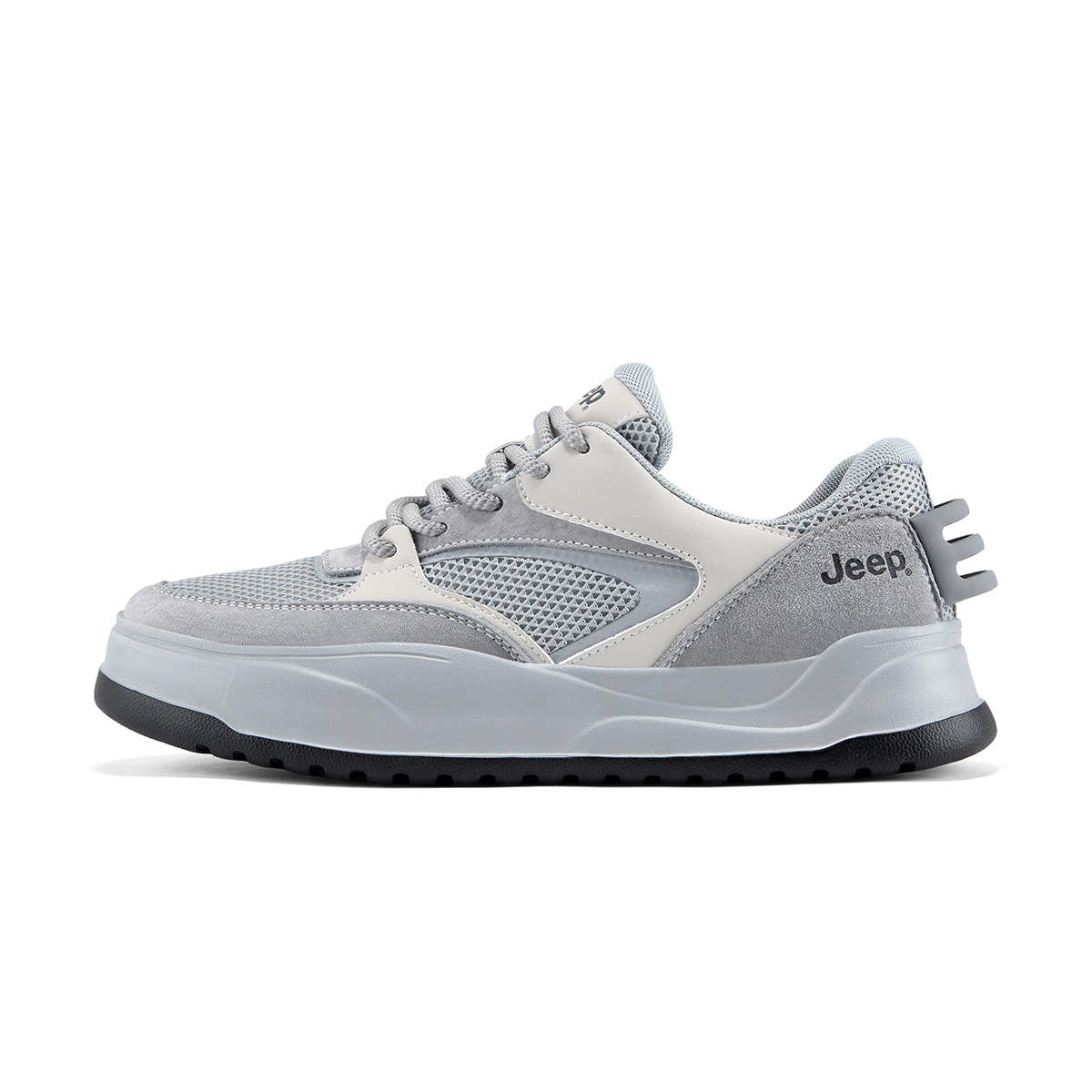 

Jeep Мужские лоу-топ скейтборд кроссовки серые, цвет Gray