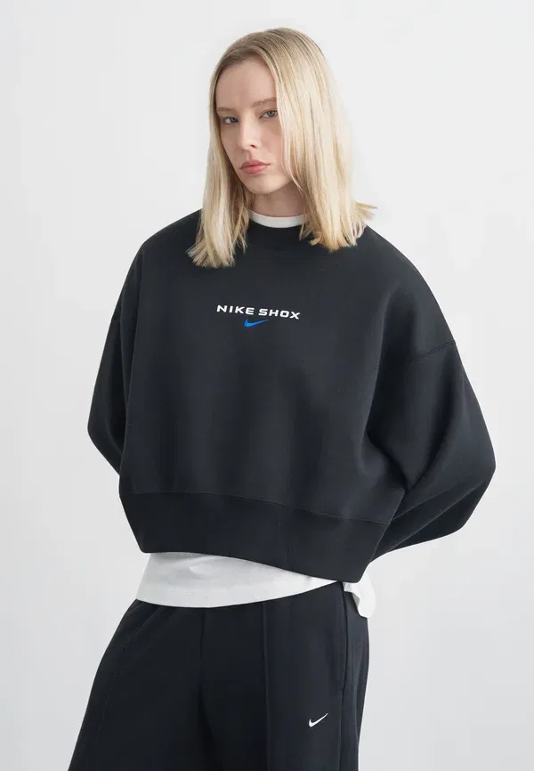 Толстовка Nike Sportswear Shox Crew, черный