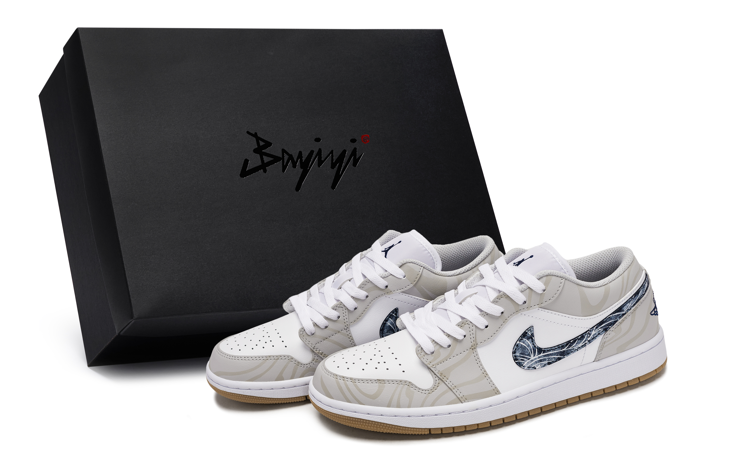 

Jordan Баскетбольные кроссовки Air 1 Vintage, низкие, мужские, серые/белые/коричневые