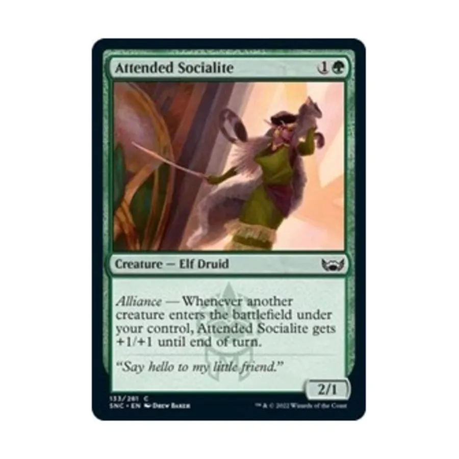 

CCG Посещаемая светская львица (C), MTG - Streets of New Capenna