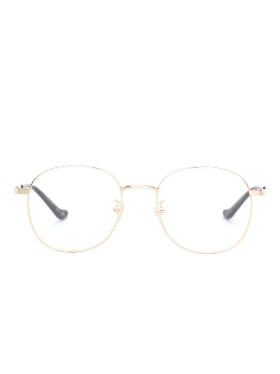 

Gucci Eyewear очки в круглой оправе, золотистый