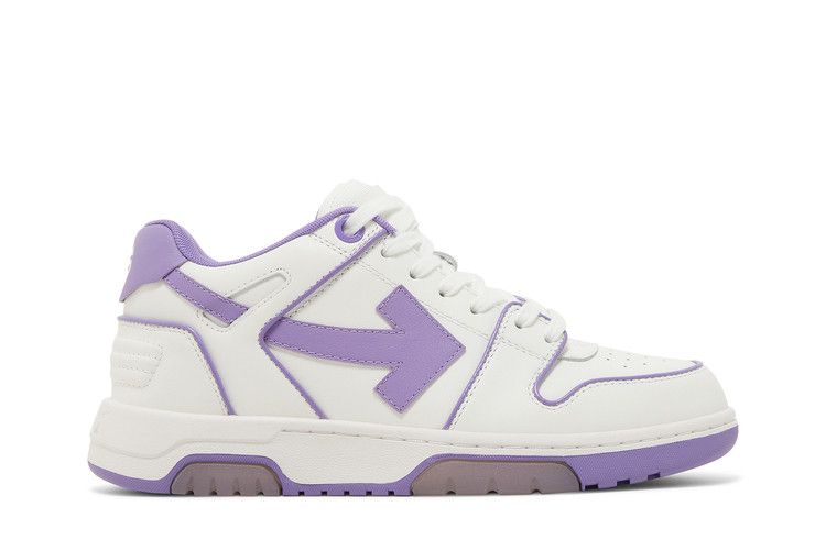 Кроссовки Off-White Off-White Wmns Out of Office 'Outlined - White Lilac Purple', белый — фото 2