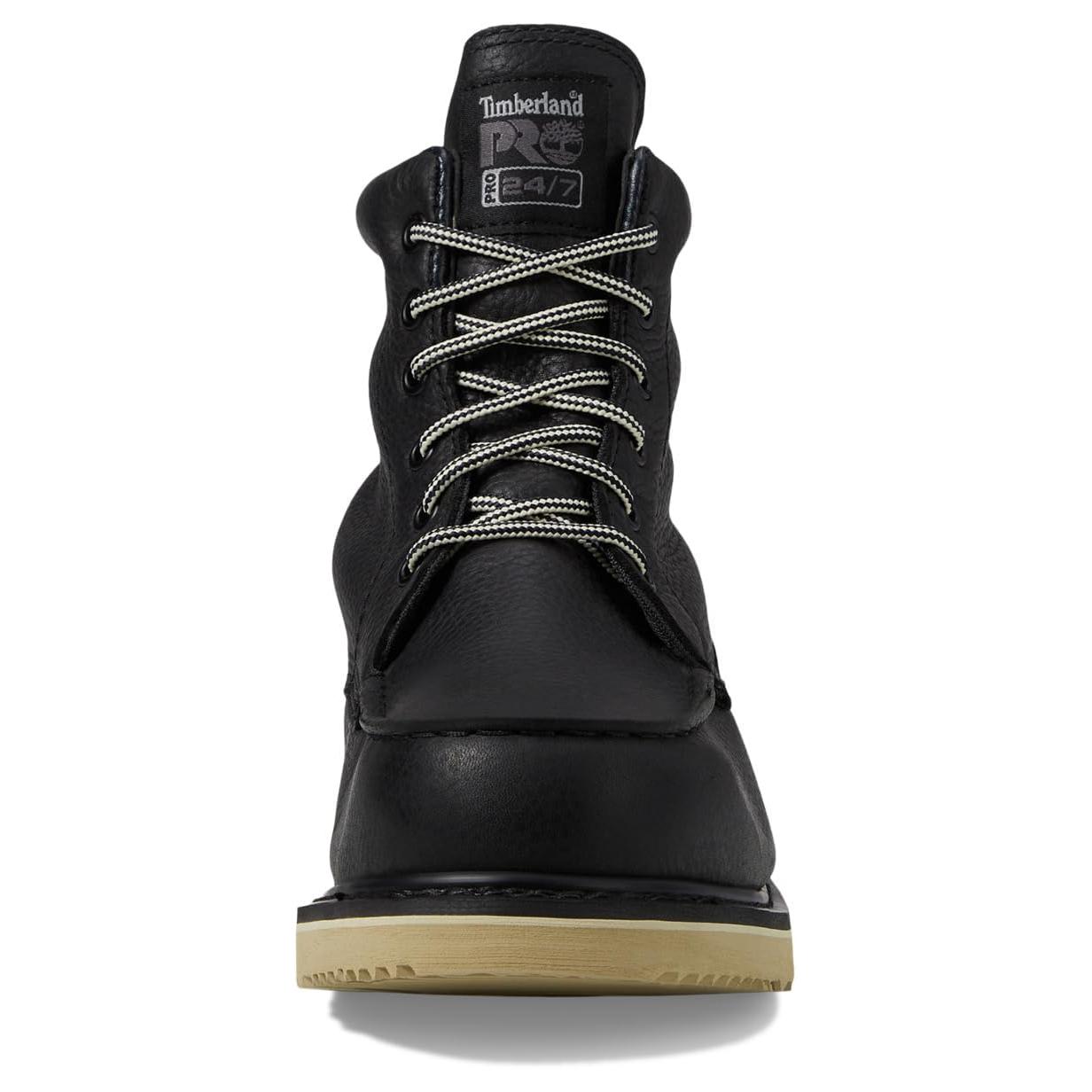 Мужские полусапоги Timberland из зернистой кожи, черный — фото 3