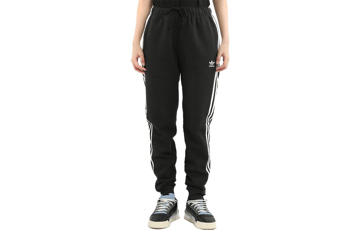 

Adidas Originals Женские трикотажные спортивные штаны, цвет Black